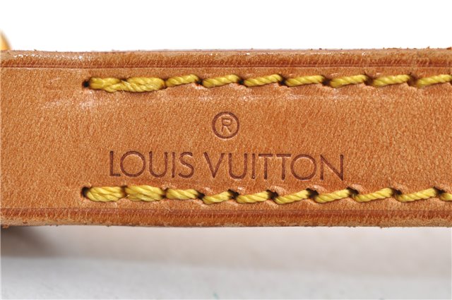 Authentic Louis Vuitton Leather Shoulder Strap Beige 39.4