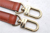 Authentic Louis Vuitton Leather Shoulder Strap Brown 40.4-47.2" LV 0411D