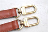 Authentic Louis Vuitton Leather Shoulder Strap Brown 40.4-47.2" LV 0411D