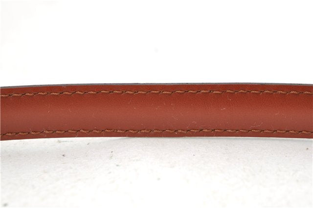 Authentic Louis Vuitton Leather Shoulder Strap Brown 40.4-47.2