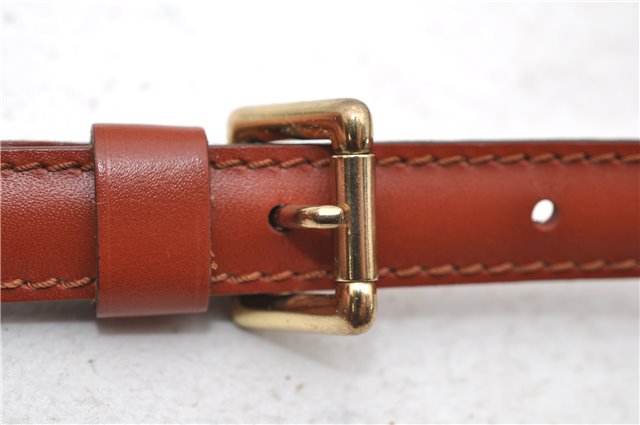 Authentic Louis Vuitton Leather Shoulder Strap Brown 40.4-47.2