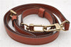 Authentic Louis Vuitton Leather Shoulder Strap Brown 40.4-47.2" LV 0411D