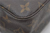 Auth Louis Vuitton Monogram Trousse Toilette 23 Clutch Hand Bag M47524 LV 0411E