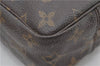 Auth Louis Vuitton Monogram Trousse Toilette 23 Clutch Hand Bag M47524 LV 0411E