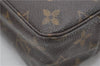 Auth Louis Vuitton Monogram Trousse Toilette 23 Clutch Hand Bag M47524 LV 0411E