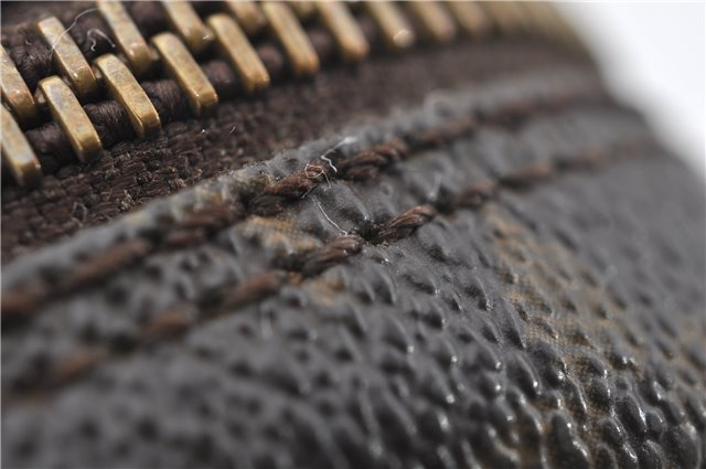 Auth Louis Vuitton Monogram Trousse Toilette 23 Clutch Hand Bag M47524 LV 0411E