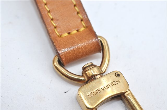 Authentic Louis Vuitton Leather Shoulder Strap Beige 39