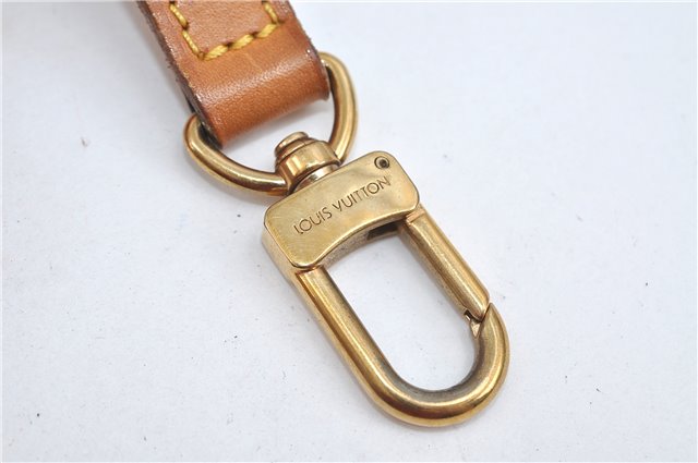 Authentic Louis Vuitton Leather Shoulder Strap Beige 39