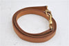 Authentic Louis Vuitton Leather Shoulder Strap Beige 39" LV 0412D