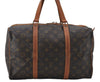 Authentic Louis Vuitton Monogram Sac Souple 35 Hand Boston Bag M41626 LV 0412E