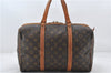 Authentic Louis Vuitton Monogram Sac Souple 35 Hand Boston Bag M41626 LV 0412E