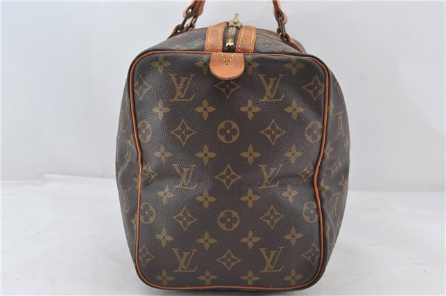 Authentic Louis Vuitton Monogram Sac Souple 35 Hand Boston Bag M41626 LV 0412E