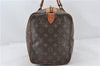 Authentic Louis Vuitton Monogram Sac Souple 35 Hand Boston Bag M41626 LV 0412E