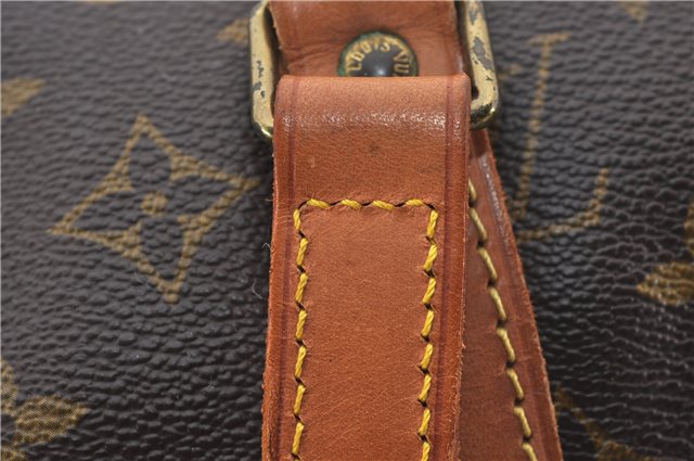 Authentic Louis Vuitton Monogram Sac Souple 35 Hand Boston Bag M41626 LV 0412E