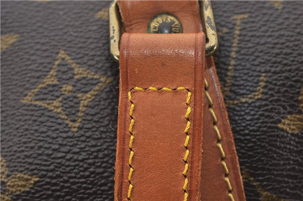 Authentic Louis Vuitton Monogram Sac Souple 35 Hand Boston Bag M41626 LV 0412E