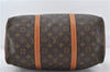 Authentic Louis Vuitton Monogram Sac Souple 35 Hand Boston Bag M41626 LV 0412E