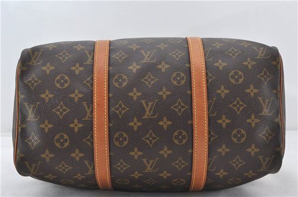 Authentic Louis Vuitton Monogram Sac Souple 35 Hand Boston Bag M41626 LV 0412E
