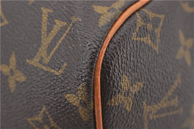 Authentic Louis Vuitton Monogram Sac Souple 35 Hand Boston Bag M41626 LV 0412E