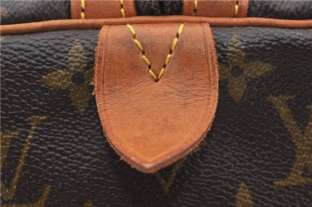 Authentic Louis Vuitton Monogram Sac Souple 35 Hand Boston Bag M41626 LV 0412E