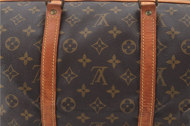 Authentic Louis Vuitton Monogram Sac Souple 35 Hand Boston Bag M41626 LV 0412E