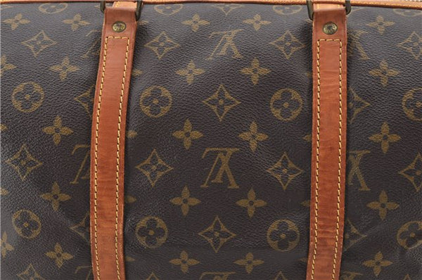 Authentic Louis Vuitton Monogram Sac Souple 35 Hand Boston Bag M41626 LV 0412E