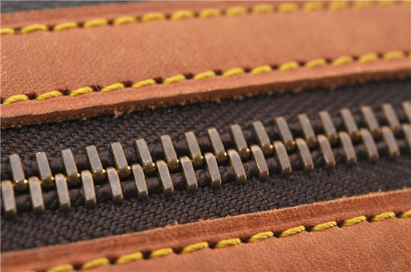 Authentic Louis Vuitton Monogram Sac Souple 35 Hand Boston Bag M41626 LV 0412E