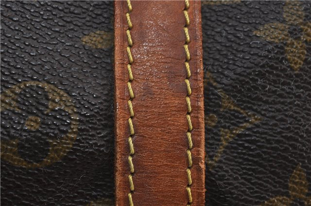 Authentic Louis Vuitton Monogram Sac Souple 35 Hand Boston Bag M41626 LV 0412E