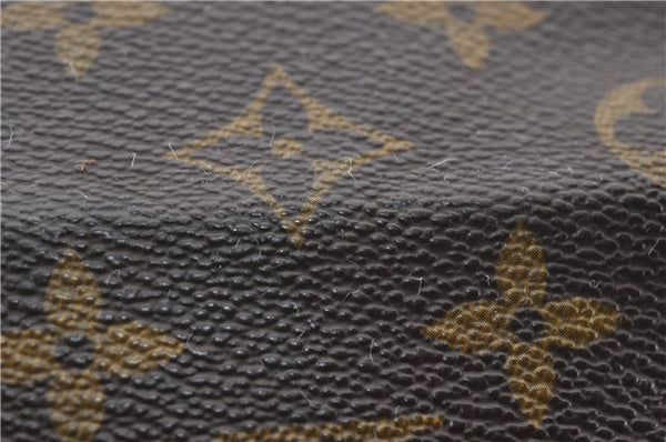 Authentic Louis Vuitton Monogram Sac Souple 35 Hand Boston Bag M41626 LV 0412E