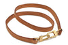 Authentic Louis Vuitton Leather Shoulder Strap Beige 38.6" LV 0413D