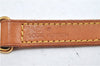 Authentic Louis Vuitton Leather Shoulder Strap Beige 38.6" LV 0413D