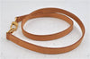 Authentic Louis Vuitton Leather Shoulder Strap Beige 38.6" LV 0414D