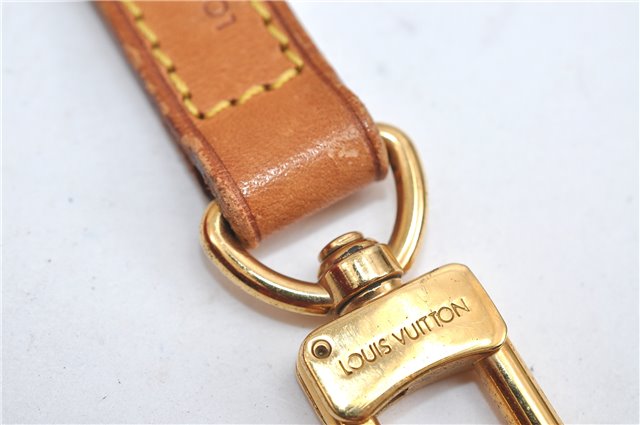 Authentic Louis Vuitton Leather Shoulder Strap Beige 38.6