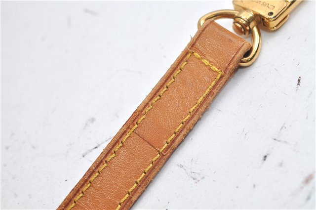 Authentic Louis Vuitton Leather Shoulder Strap Beige 38.6