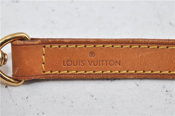 Authentic Louis Vuitton Leather Shoulder Strap Beige 38.6" LV 0414D