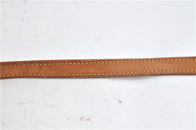 Authentic Louis Vuitton Leather Shoulder Strap Beige 39