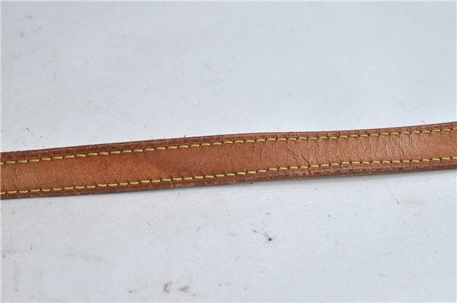 Authentic Louis Vuitton Leather Shoulder Strap Beige 39