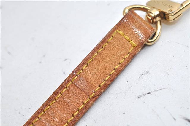 Authentic Louis Vuitton Leather Shoulder Strap Beige 39