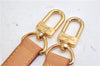 Authentic Louis Vuitton Leather Shoulder Strap Beige 34.3-45.7" LV 0418D