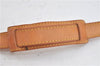 Authentic Louis Vuitton Leather Shoulder Strap Beige 34.3-45.7" LV 0418D