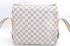 Auth Louis Vuitton Damier Azur Naviglio Shoulder Cross Body Bag N51189 LV 0418E