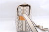 Auth Louis Vuitton Damier Azur Naviglio Shoulder Cross Body Bag N51189 LV 0418E