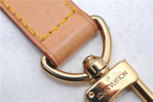 Authentic Louis Vuitton Leather Shoulder Strap Beige 36.2-42.9