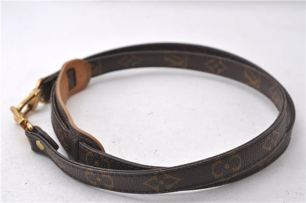 Authentic Louis Vuitton Monogram Brown Shoulder Strap 46.1" LV 0420D