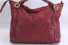 Authentic GUCCI Miss GG 2Way Hand Shoulder Bag Leather 323675 Red 0420E