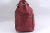Authentic GUCCI Miss GG 2Way Hand Shoulder Bag Leather 323675 Red 0420E