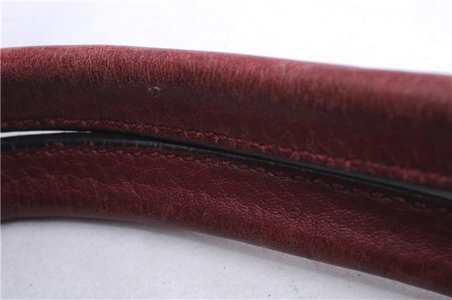 Authentic GUCCI Miss GG 2Way Hand Shoulder Bag Leather 323675 Red 0420E