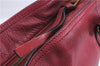 Authentic GUCCI Miss GG 2Way Hand Shoulder Bag Leather 323675 Red 0420E