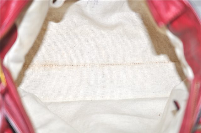 Authentic GUCCI Miss GG 2Way Hand Shoulder Bag Leather 323675 Red 0420E