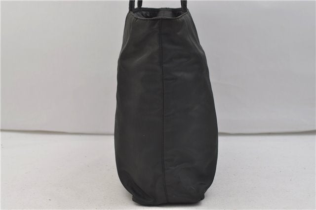 Authentic PRADA Vintage Nylon Shoulder Tote Bag Green 0421E