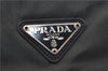 Authentic PRADA Vintage Nylon Shoulder Tote Bag Green 0421E